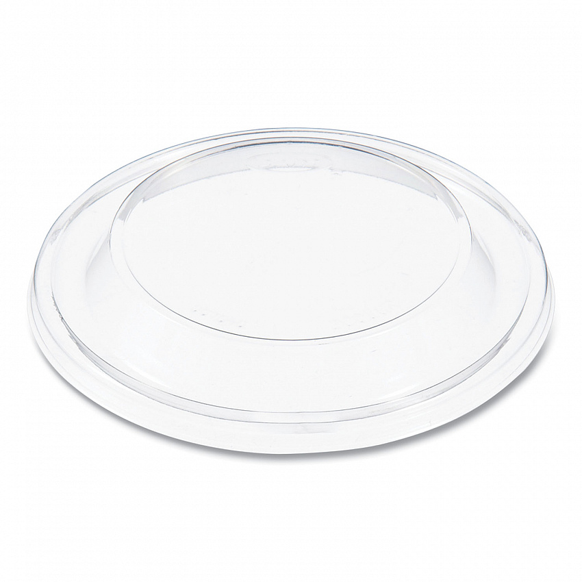 Plastic Dome Lid, Fits 5 oz to 32 oz Hot Cups/Containers, Clear, 100/Pack, 10 Packs/Carton (20DLCR)