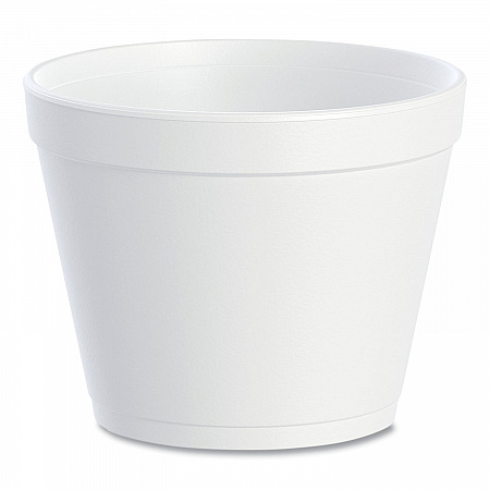 Foam Containers, 24 oz, White, 25/Bag, 20 Bags/Carton (24MJ48)