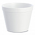 Foam Containers, 24 oz, White, 25/Bag, 20 Bags/Carton (24MJ48)