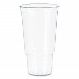Ultra Clear Pedestal PET Cups, 32 oz, Plastic, Clear, 25/Bag, 20 Bags/Carton (32AC)