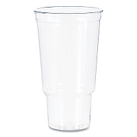Ultra Clear Pedestal PET Cups, 32 oz, Plastic, Clear, 25/Bag, 20 Bags/Carton (32AC)