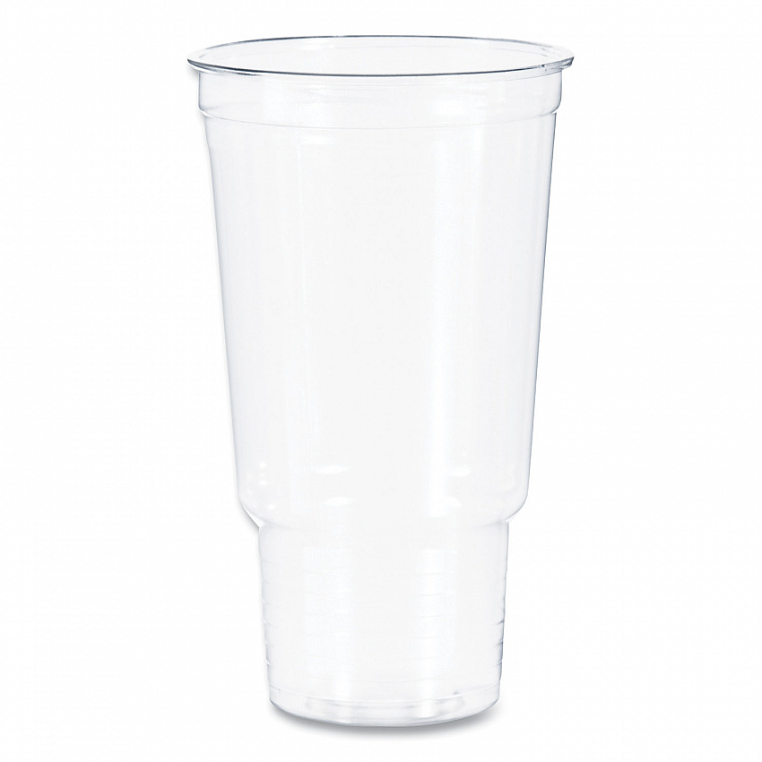 Ultra Clear Pedestal PET Cups, 32 oz, Plastic, Clear, 25/Bag, 20 Bags/Carton (32AC)