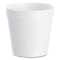 Foam Containers, 32 oz, White, 25/Bag, 20 Bags/Carton (32MJ48)