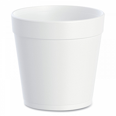 Foam Containers, 32 oz, White, 25/Bag, 20 Bags/Carton (32MJ48)