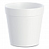 Foam Containers, 32 oz, White, 25/Bag, 20 Bags/Carton (32MJ48)