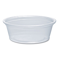 Conex Complements Portion/Medicine Cups, 1.5 oz, Plastic, Translucent, 125/Bag, 20 Bags/Carton (150PC)