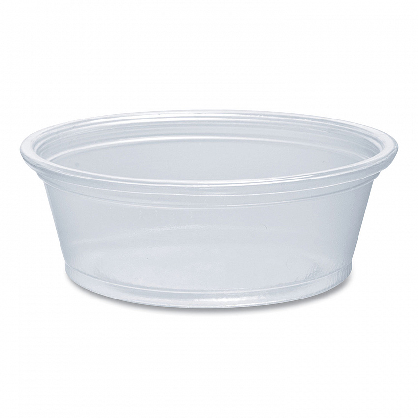 Conex Complements Portion/Medicine Cups, 1.5 oz, Plastic, Translucent, 125/Bag, 20 Bags/Carton (150PC)