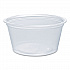 Conex Complements Portion/Medicine Cups, 2 oz, Plastic, Clear, 125/Bag, 20 Bags/Carton (200PC)