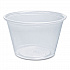 Conex Complements Portion/Medicine Cups, 4 oz, Plastic, Clear, 125/Bag, 20 Bags/Carton (400PC)