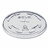 Plastic Cold Cup Lids, Fits 9 oz to 10 oz Cold Cups, Clear, 1,000/Carton (610TS)