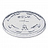 Plastic Cold Cup Lids, Fits 9 oz to 10 oz Cold Cups, Clear, 1,000/Carton (610TS)
