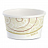 Flexstyle Double Poly Paper Containers, 8 oz, Symphony Design, Paper, 25/Pack, 20 Packs/Carton (HS4085SYM)