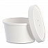 Flexstyle Double Poly Food Combo Packs, 8 oz, White, Paper, 25/Pack, 10 Packs/Carton (KHSB8AWH)