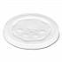 Polystyrene Plastic Flat Straw-Slot Cold Cup Lids, Fits 12 oz to 24 oz Cold Cups, Plastic, Translucent, 125/Pack, 16 Packs/CT (L16BL)