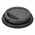 Traveler Cappuccino Style Dome Lid, Fits 10 oz to 24 oz Hot Cups, Plastic, Black, 100/Sleeve, 10 Sleeves/Carton (TLB316)