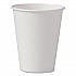 Uncoated Paper Cups, Hot Drink, 8 oz, White, 1,000/Carton (U508NU)