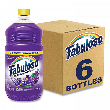 Multi-Use Cleaner, Lavender Scent, 56 oz. Bottle, 6/Carton (53041CT)