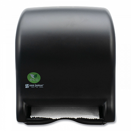 Ecological Automatic Towel Dispenser, 9.1 x 14.4 x 11.8, Black (T8000REBK)
