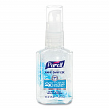 Advanced Hand Sanitizer Refreshing Gel, 2 oz Travel-Sized Pump Bottle, Clean Scent, 24/Carton (305024CMR)