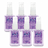 Advanced Hand Sanitizer Gel Infused with Essential Oils, 2 oz Travel-Sized Pump Bottle, Lavender Scent, 24/Carton (390524CMR)