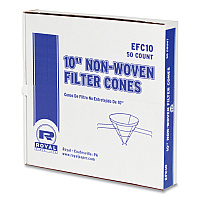 Filter Cones, 10" dia, 500/Carton (EFC10)