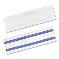 Excella Single-Use Spunlace Mop Pads, 18.5 x 5, White, 50/Pack (DMWS2)