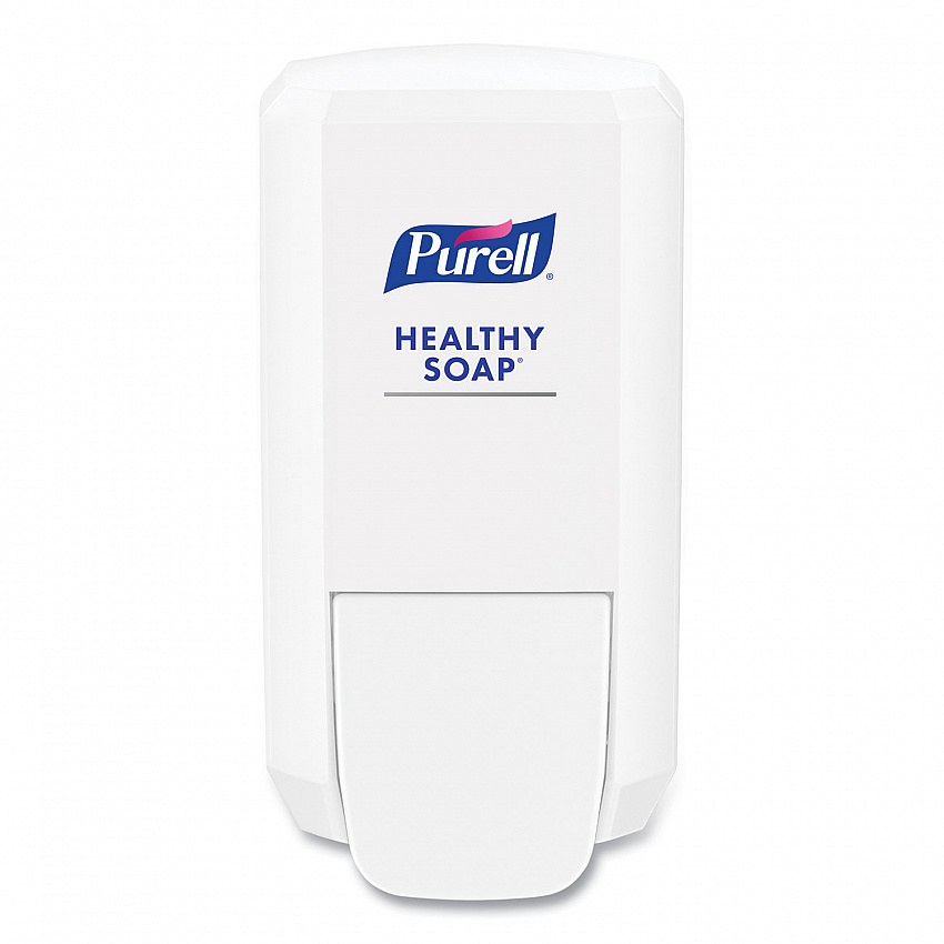 CS2 Healthy Soap Dispenser, 1,000 mL, 5.14 x 3.88 x 10, White, 6/Carton (413106CT)
