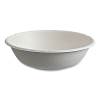 Vanguard Renewable and Compostable Sugarcane Bowls, 16 oz, White, 800/Carton (EPBL16CNFA)