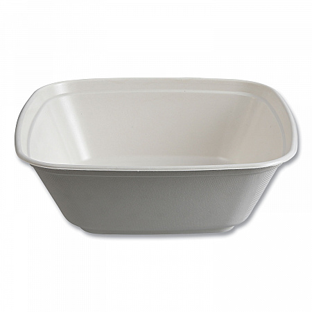 Regalia Sugarcane Servingware, Bowl, 160 oz, White, 100 Bowls/Carton (EPBL160LNFA)
