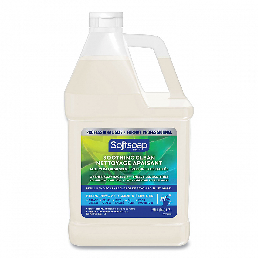 Liquid Hand Soap Refill with Aloe, Aloe Vera Fresh Scent, 1 gal Bottle (61036483EA)