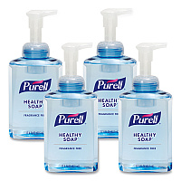 HEALTHY SOAP Gentle and Free Foam, Fragrance-Free, 515 mL, 4/Carton (501604CT)