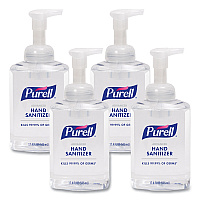 Advanced Hand Sanitizer Foam, 515 mL, Pump Bottle, Clean Scent, 4/Carton (501004CT)