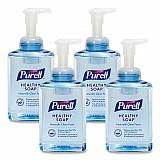 CLEAN RELEASE Technology HEALTHY SOAP Naturally Clean Foam, Citrus Scent, 515 mL, 4/Carton (501304CT)