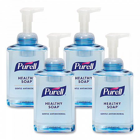 Healthcare HEALTHY SOAP 0.5% PCMX Antimicrobial Foam, Floral Scent, 515 mL, 4/Carton (501904CT)