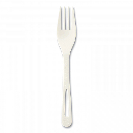 Cutlery Dispenser Refills, Fork, Plastic, Light Beige, 100/Bag, 10 Bags/Carton (FOPS6DP)
