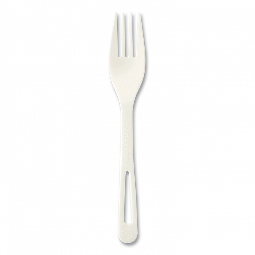 Cutlery Dispenser Refills, Fork, Plastic, Light Beige, 100/Bag, 10 Bags/Carton (FOPS6DP)