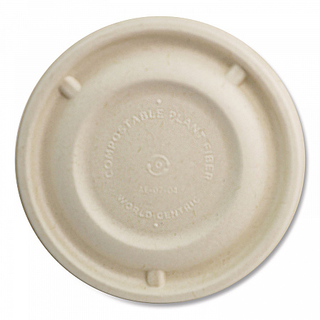 Fiber Lids for Fiber Barrel Bowls, 4.7