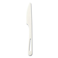 Cutlery Dispenser Refills, Knife, Plastic, Light Beige, 100/Bag, 10 Bags/Carton (KNPS6DP)