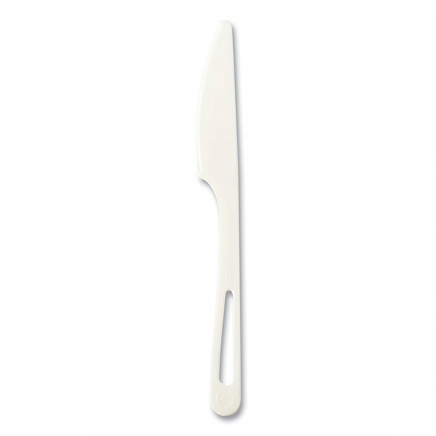 Cutlery Dispenser Refills, Knife, Plastic, Light Beige, 100/Bag, 10 Bags/Carton (KNPS6DP)