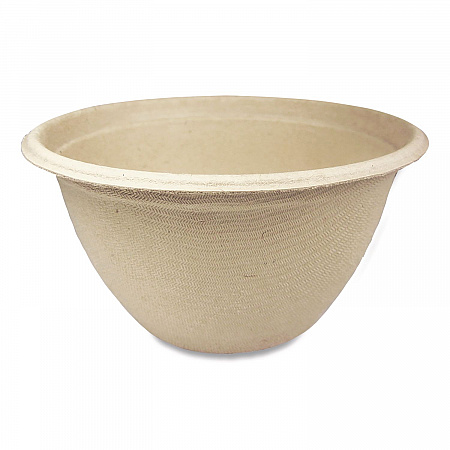 Fiber Barrel Bowls, 12 oz, 4.5