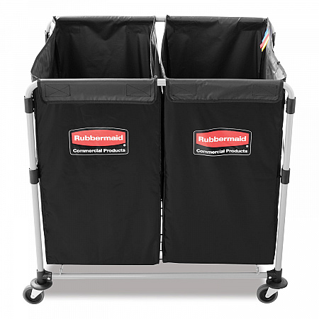 4 Bushel Collapsible X-Cart Bag for Rubbermaid Commercial 1881749 and 1881781, 5 cu ft, 22.08