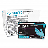 Industrial Nitrile Gloves, Powder-Free, Large, 5 mil Thick, 9.5" Long, Blue, 100/Box, 10 Boxes/Carton (INPF46100)