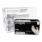 Latex Disposable Gloves, Powder-Free, X-Large, 4 mil Thick, 9.5" Long, Ivory, 100/Box, 10 Boxes/Carton (TLF48100)