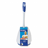 Turbo Plunger and Bowl Brush Set, 12.5" Plastic Handle, 6" dia, White (440436)