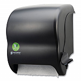 Ecological Green Towel Dispenser, 12.49" x 8.6" x 12.82", Black (T950REBK)