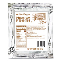 Premium Froth Topping, 1 lb Bag, 12/Carton (40541)