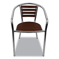 Pinzon Series Chairs, Support Up to 300 lb, 18" Seat Height, Tan/Silver Seat, Tan/Silver Back, Silver Base (PINACTAN)