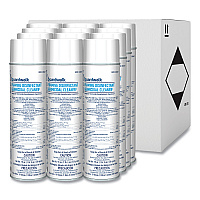 Foaming Disinfectant Germicidal Cleaner, Flowery Scent, 19 oz Aerosol Spray, 12/Carton (343ACT)
