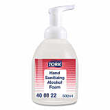 Alcohol Foam Hand Sanitizer, 18 oz Pump Bottle, Unscented, 6/Carton (400022)