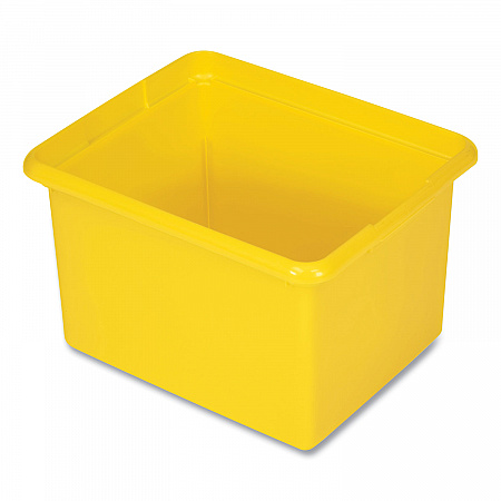 Organizing Bin, 30-Quart, Yellow, 2/Carton (FG9T8400YEL)